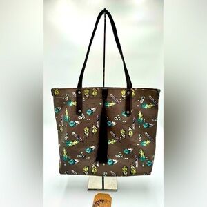 NWT Dream Feathers Shoulder Tote by‎ Catchfly